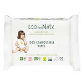 NATY Lingettes douces écologiques sans parfum - Fo