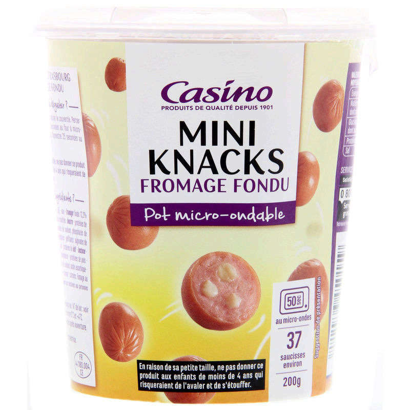 Mini knacks - Fromage fondu