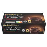 CASINO DELICES Mousse au chocolat noir - Pur beurr