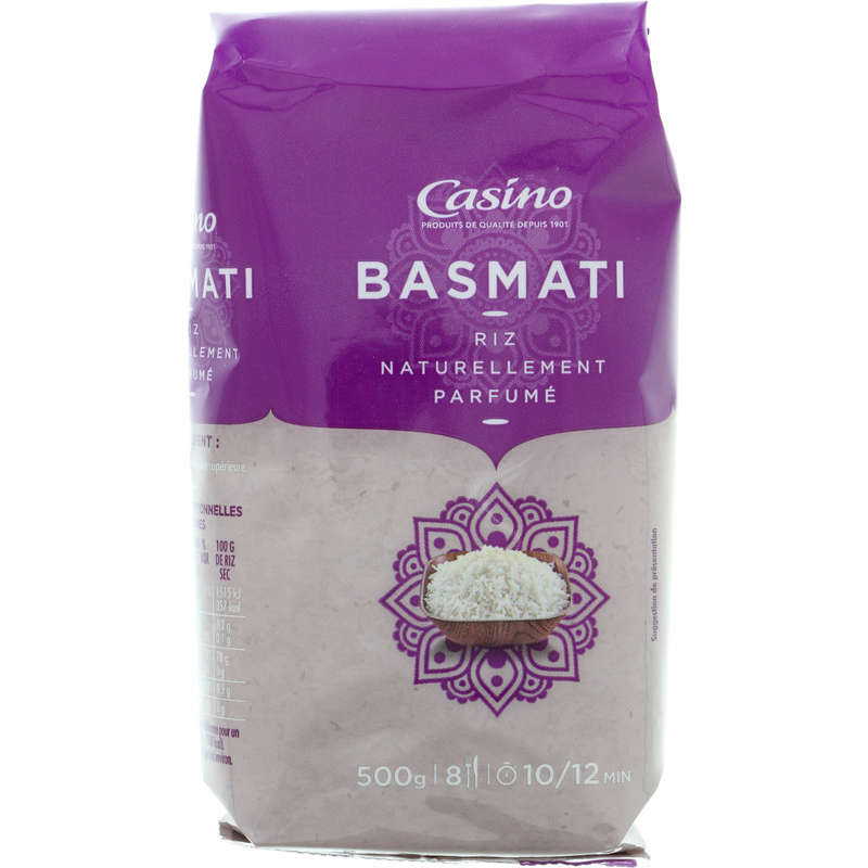 CASINO Riz - Basmati - Naturellement parfumé