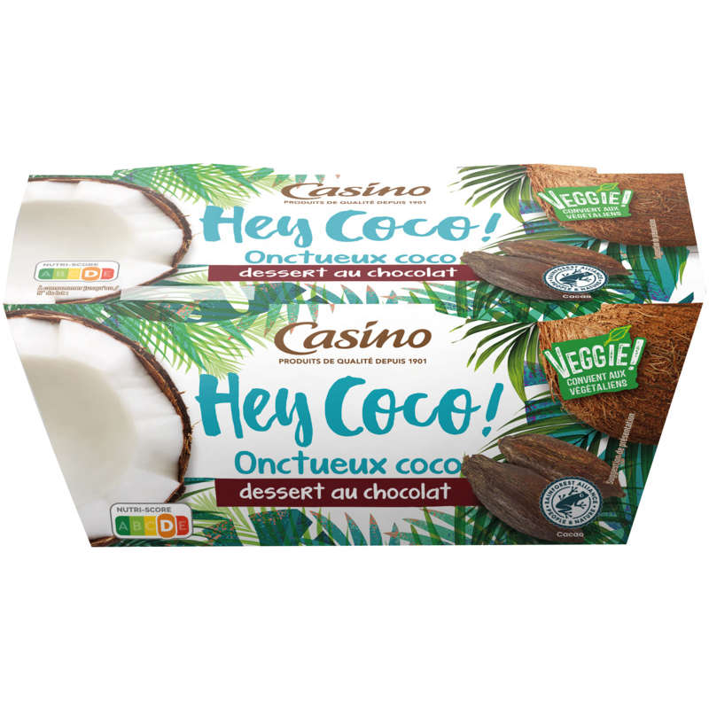 Hey coco - Dessert au chocolat - Noix de coco