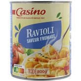 CASINO Ravioli - Au fromage - Sauce tomate 800g