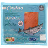 CASINO Saumon rouge du Pacifique fumé - Sauvage -