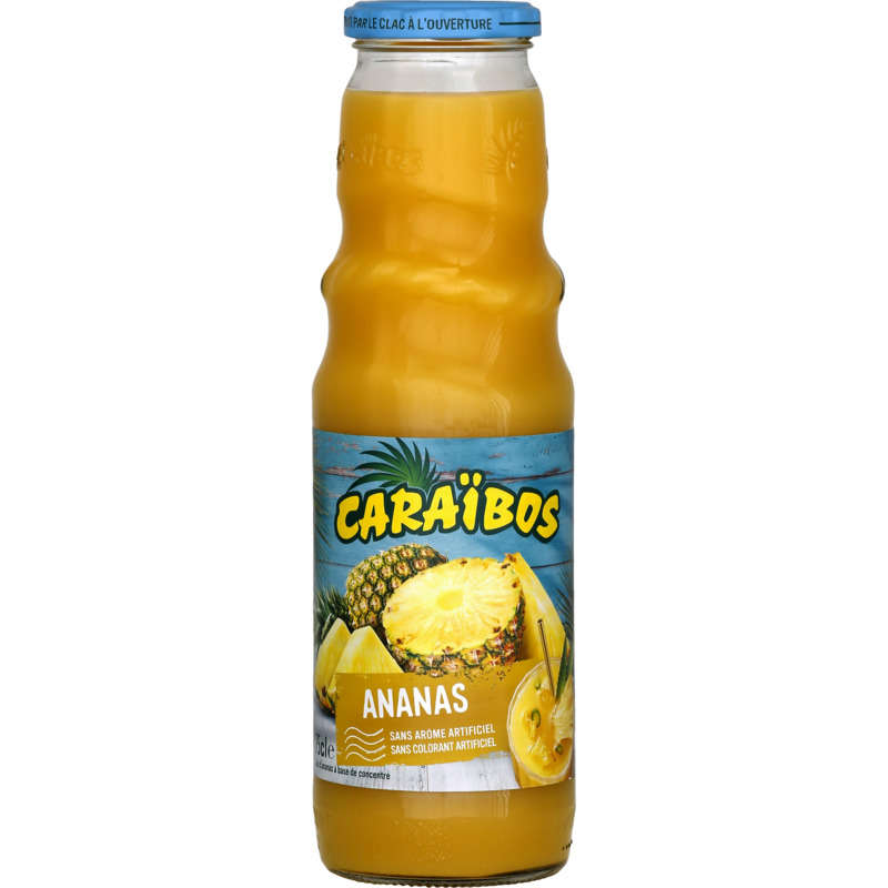 Caraibos fruits jus ananas 75cl