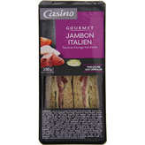 CASINO Gourmet - Sandwich - Jambon italien - Sauce