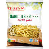 CASINO Haricots beurre - Extra-fins 1kg