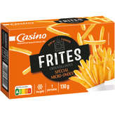 CASINO Easy frit' - Croustillantes - Frites 130g