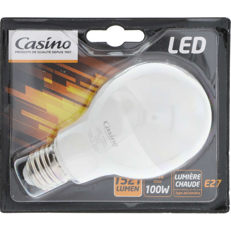 Ampoule LED - 100w - 1527 Lumen - A vis E27 - Lumière...