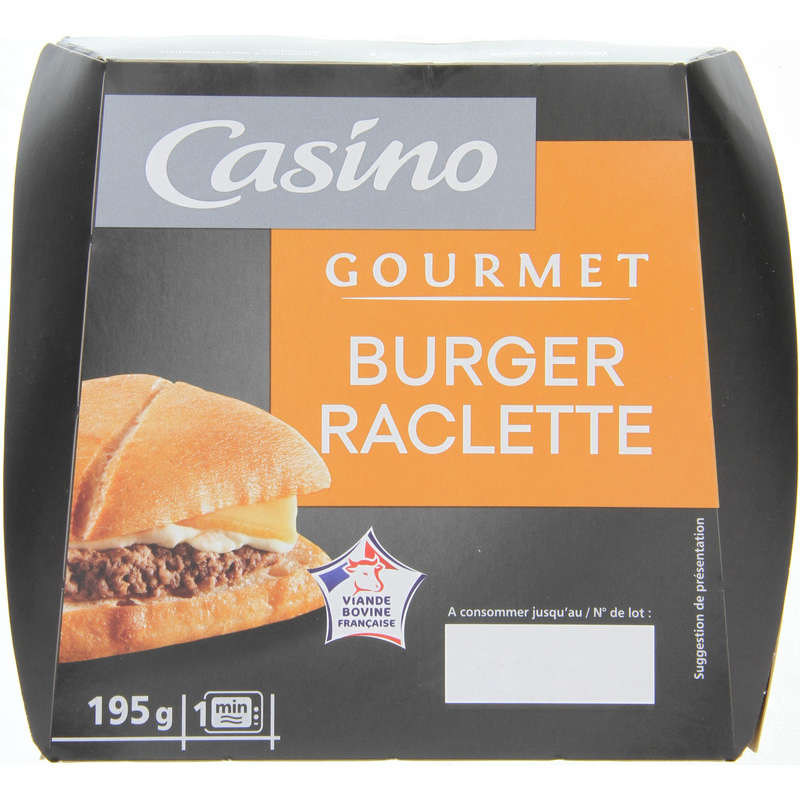 Gourmet - Burger raclette