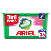 ARIEL 3en1 - Lessive en capsules - Fresh pink - 36 lavages