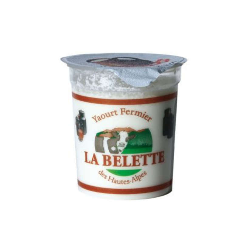 LA BELETTE Yaourt fermier - Saveur crème de marron - produit...