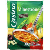 CASINO Minestrone - Soupe déshydratée 104g