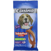 CASINO Tablettes pour chien - Au bœuf 100g