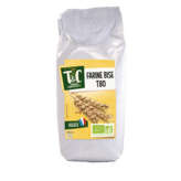 Terres et céréales farine semi-complète t80 bio 1kg