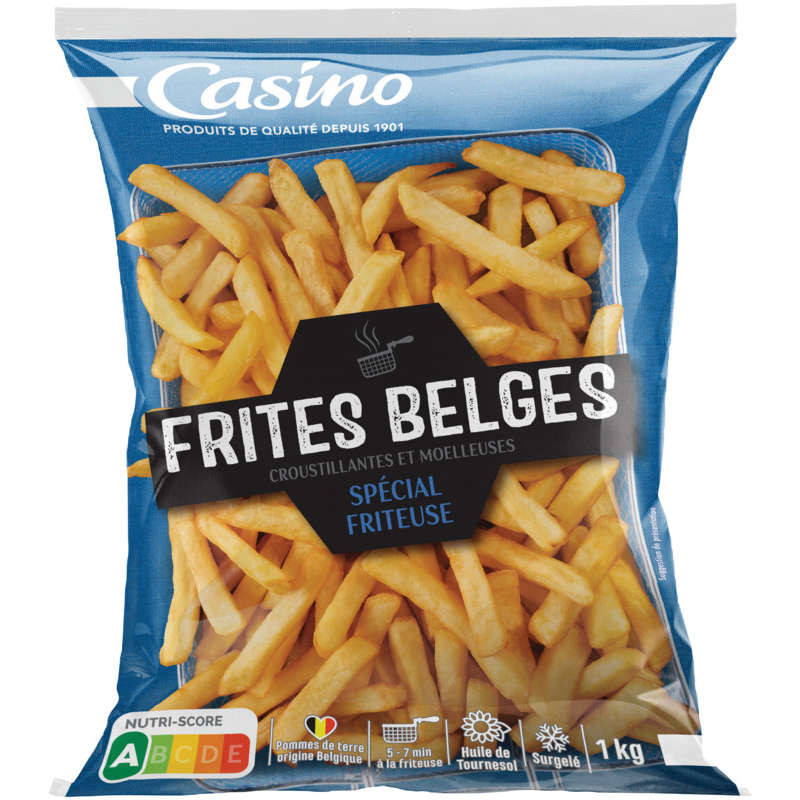 CASINO Frites - Belges - Spécial friteuse