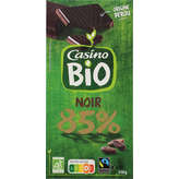 CASINO BIO Tablette chocolat - Noir - Biologique 1