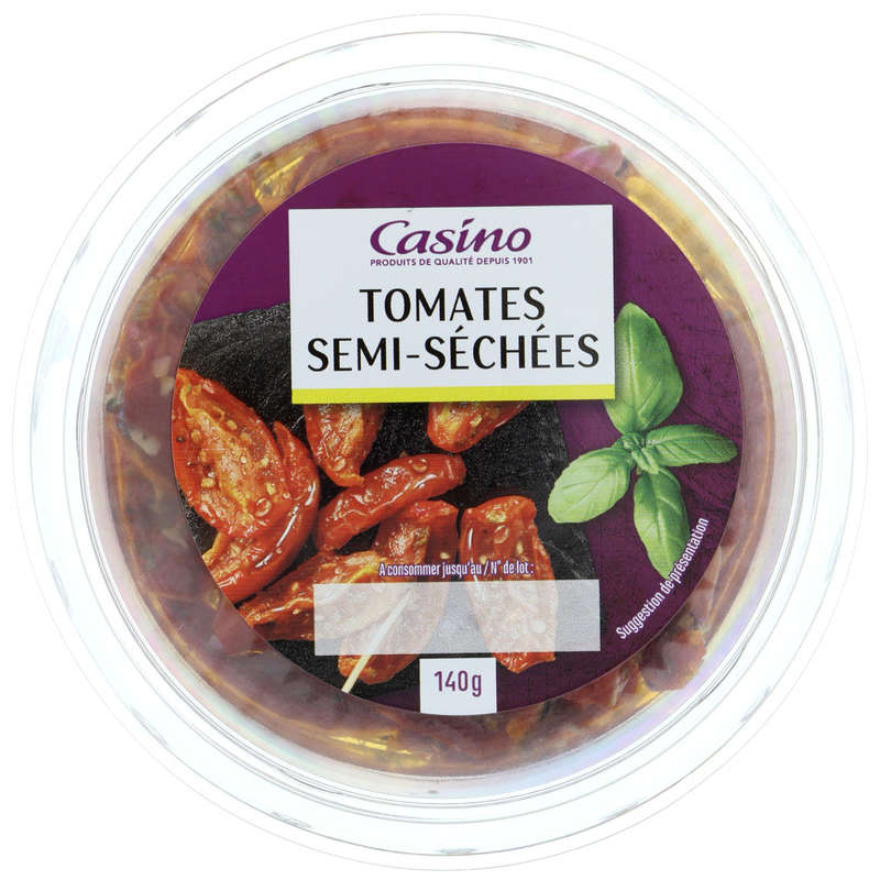 Tomate semi-séchées
