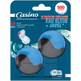 CASINO Blocs chasse - Eau bleue et javel 2 x 50