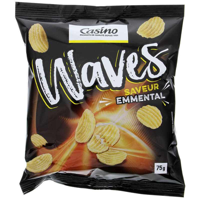 Waves - Chips saveur emmental
