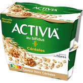 Yaourts saveur noix céréale Activia